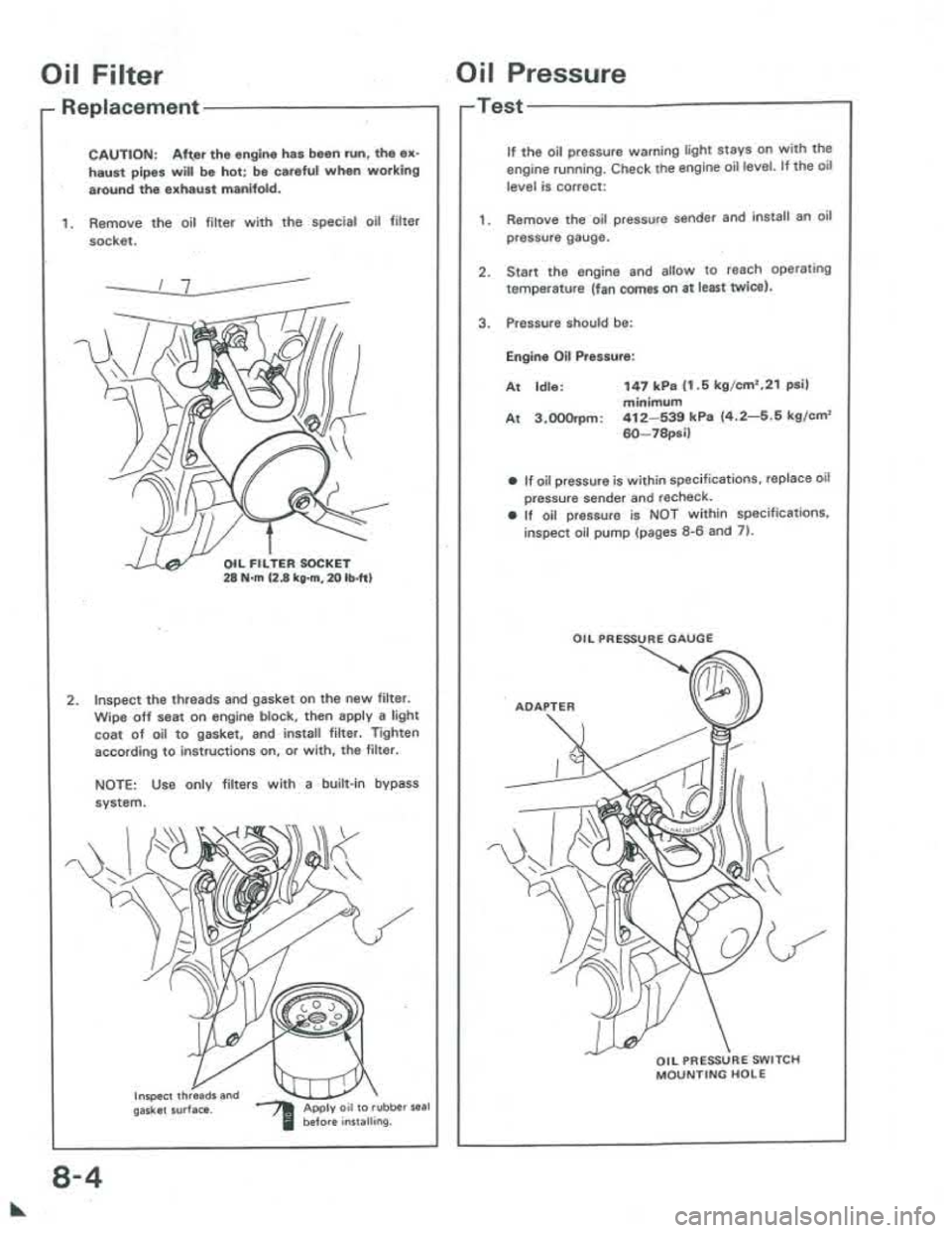 ACURA INTEGRA 1986  Service Manual Online 