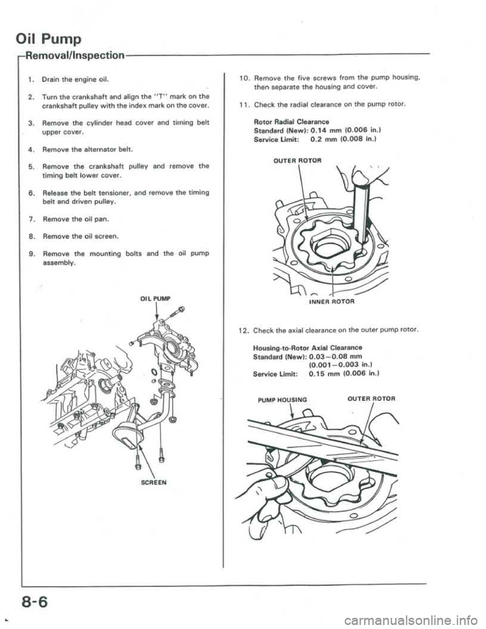 ACURA INTEGRA 1986  Service Manual Online 