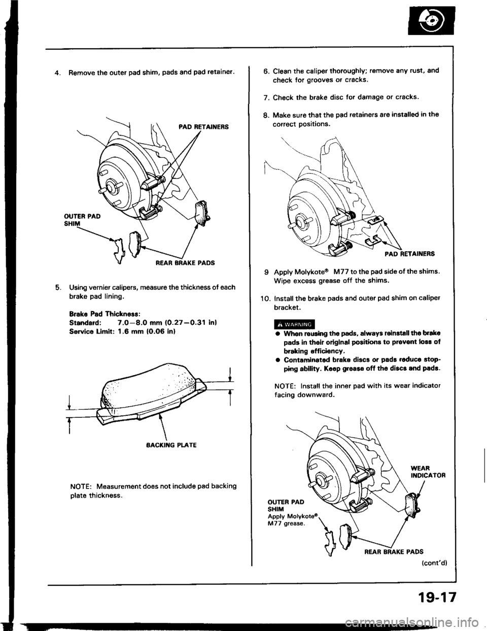ACURA INTEGRA 1994  Service Repair Manual 