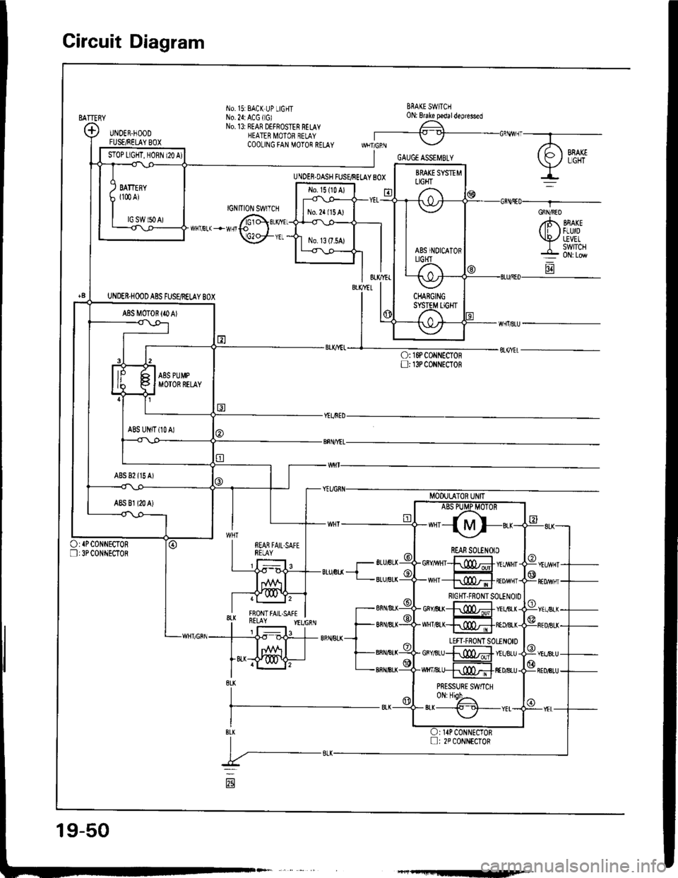 ACURA INTEGRA 1994  Service Repair Manual 