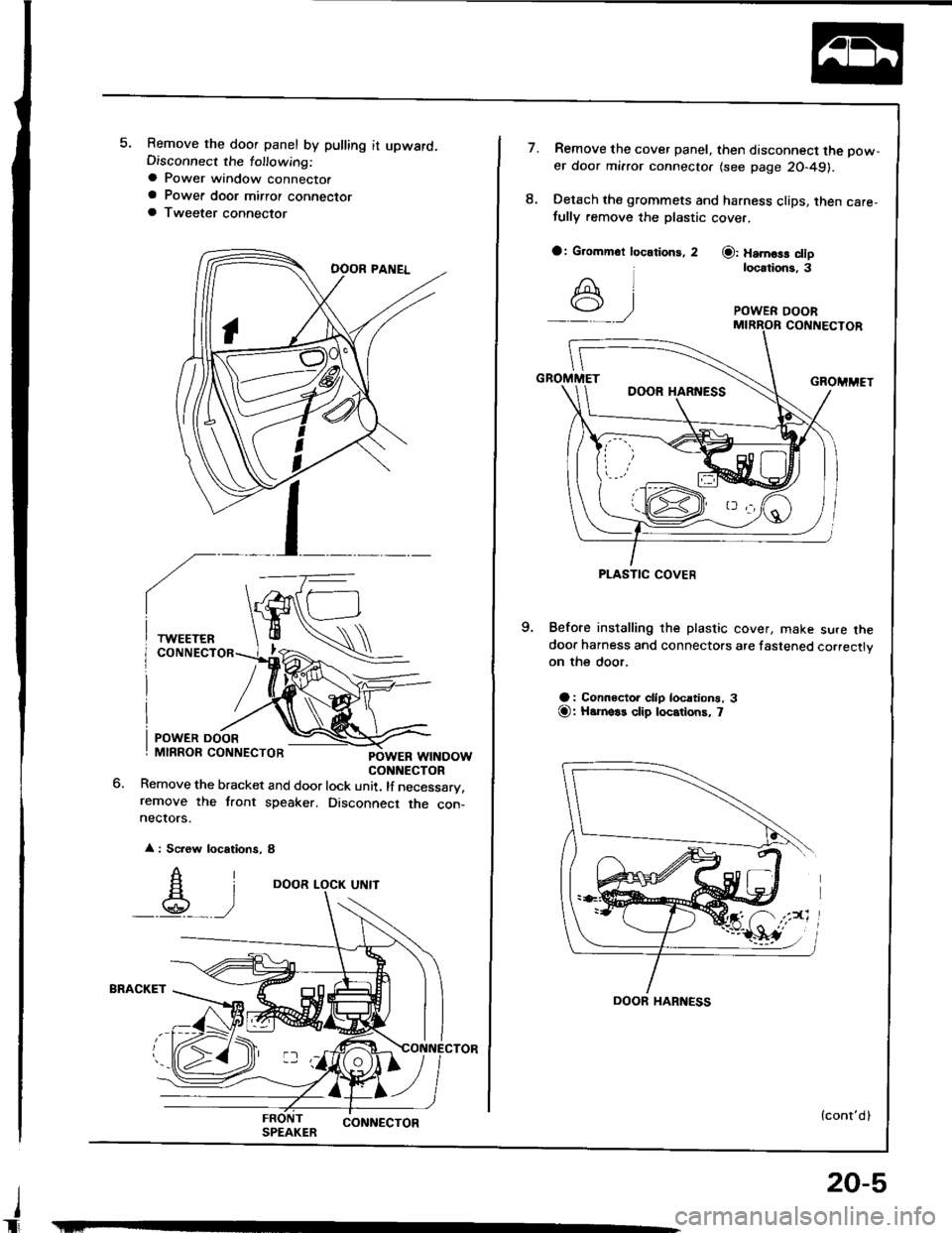 ACURA INTEGRA 1994  Service Repair Manual 