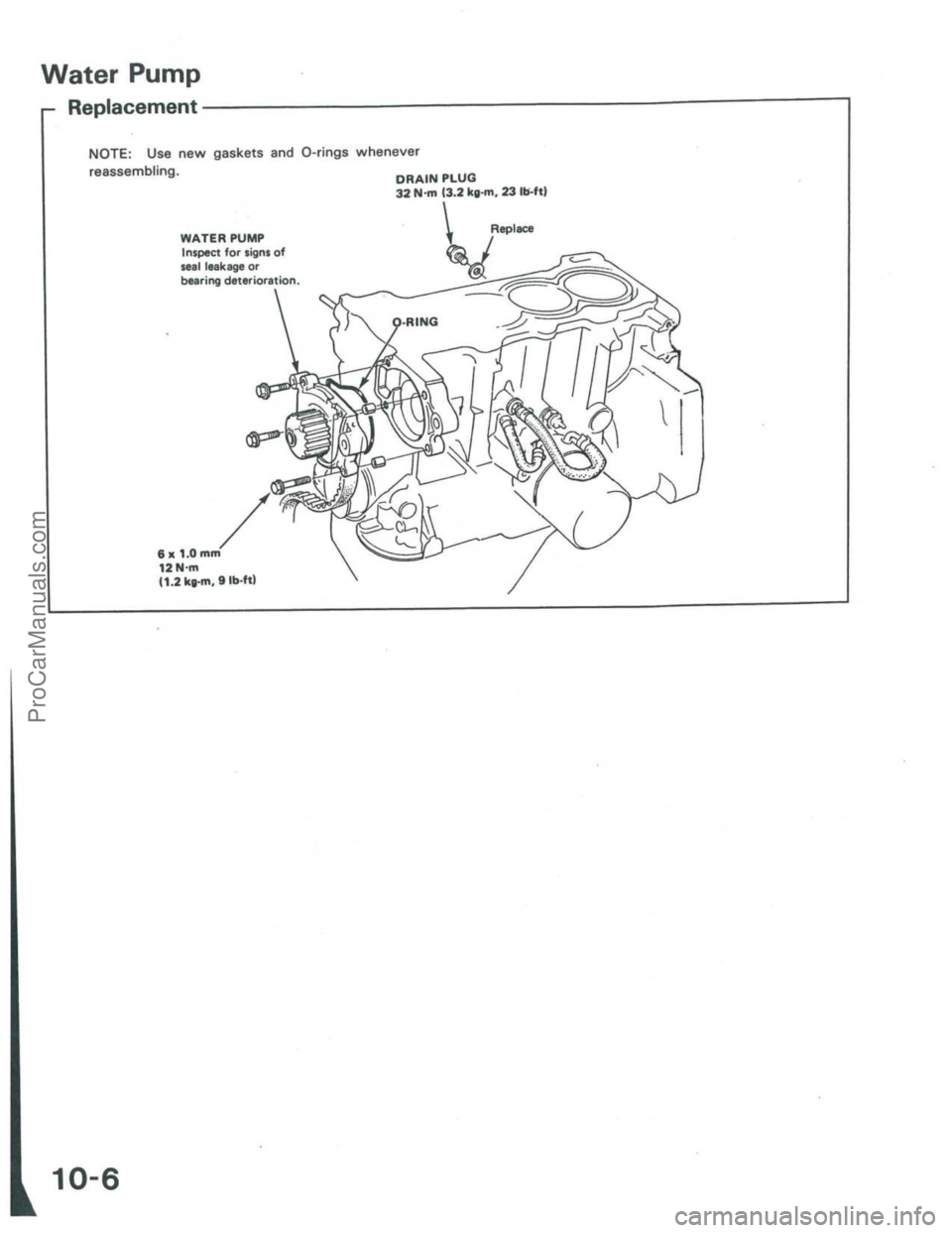 ACURA INTEGRA 1986  Service Repair Manual ProCarManuals.com 