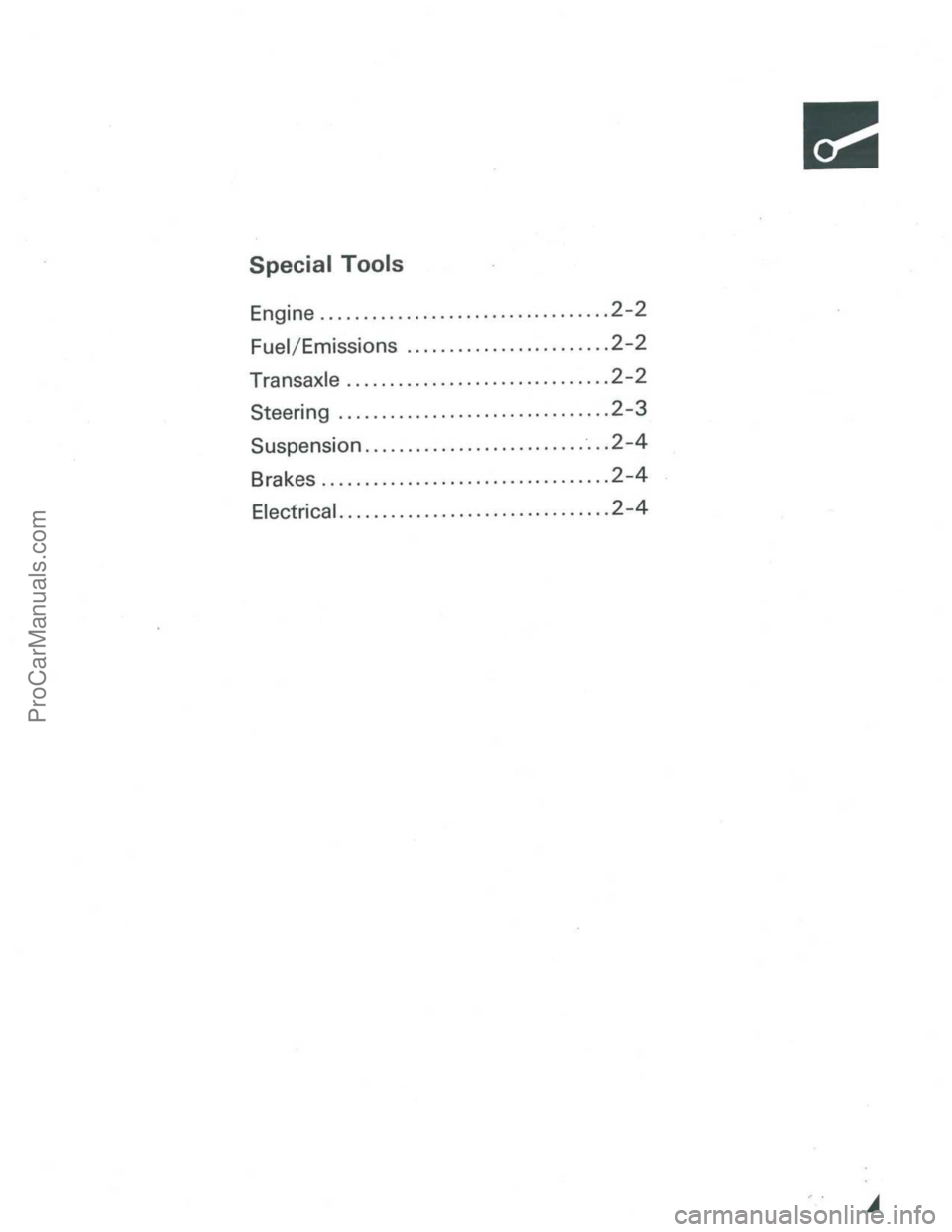 ACURA INTEGRA 1986 Service User Guide ProCarManuals.com ACURA INTEGRA 1986 Service User Guide ProCarManuals.com