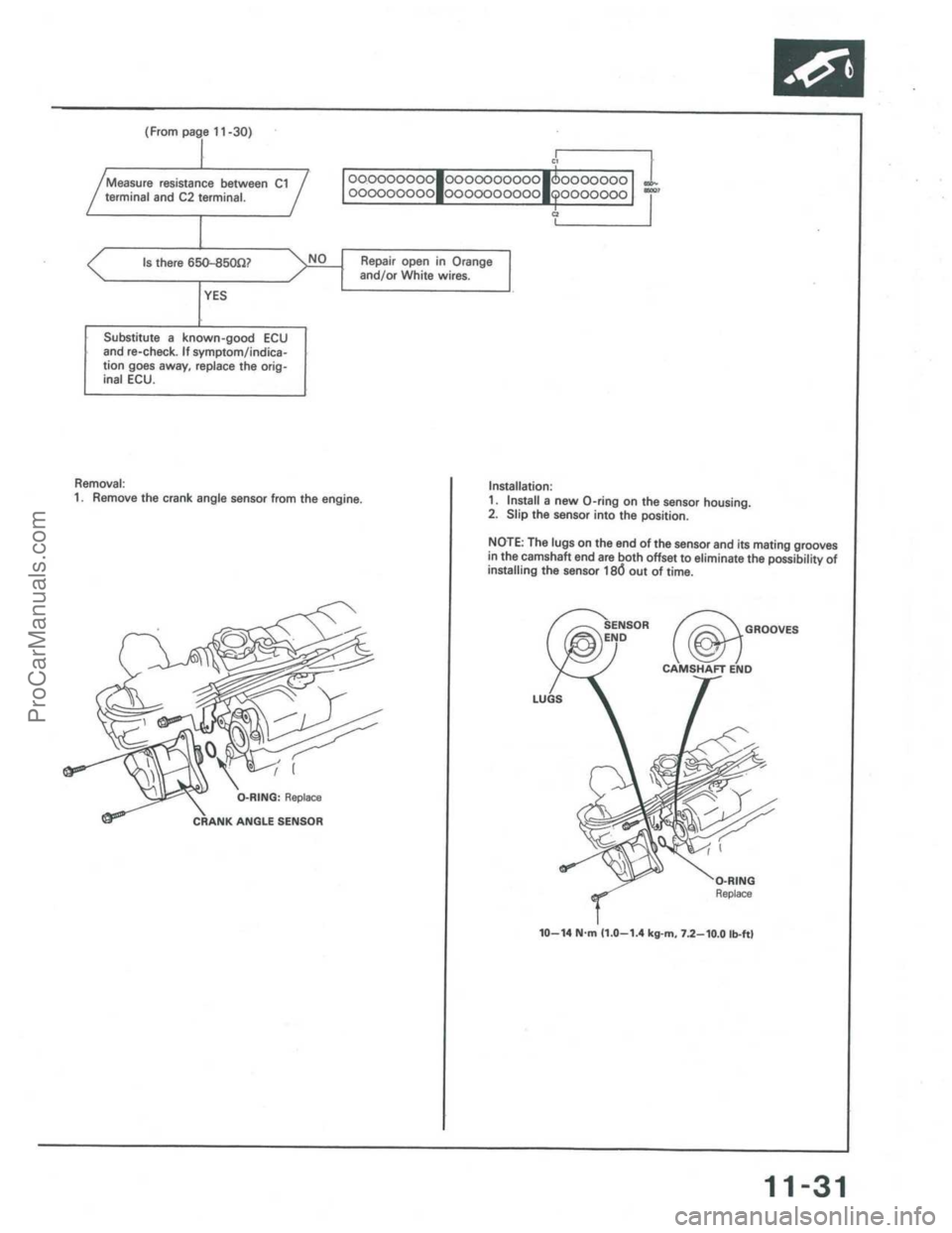 ACURA INTEGRA 1986  Service Repair Manual ProCarManuals.com 
