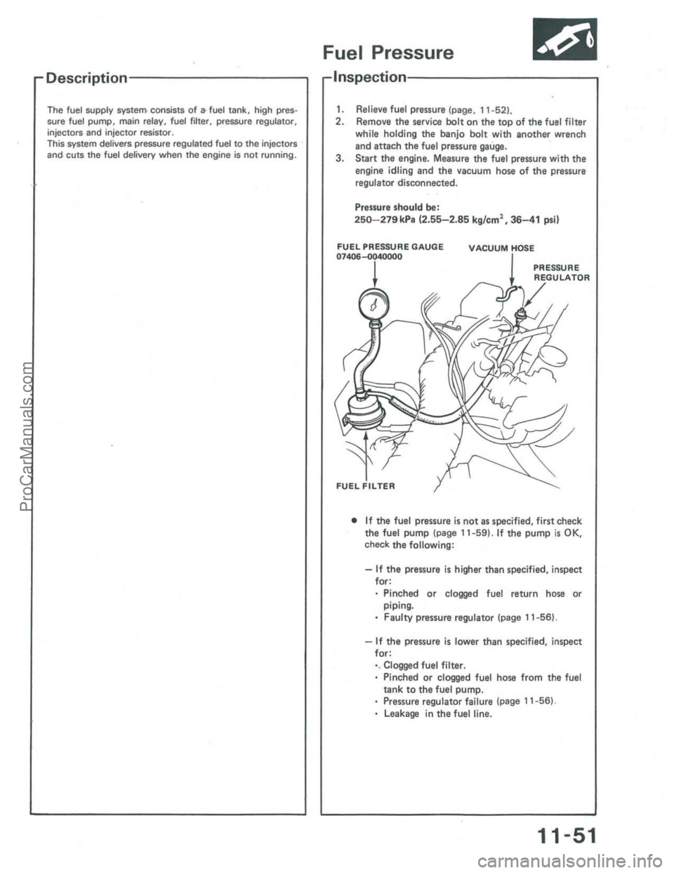 ACURA INTEGRA 1986  Service Repair Manual ProCarManuals.com 