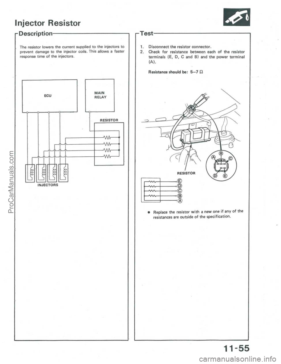 ACURA INTEGRA 1986  Service Repair Manual ProCarManuals.com 