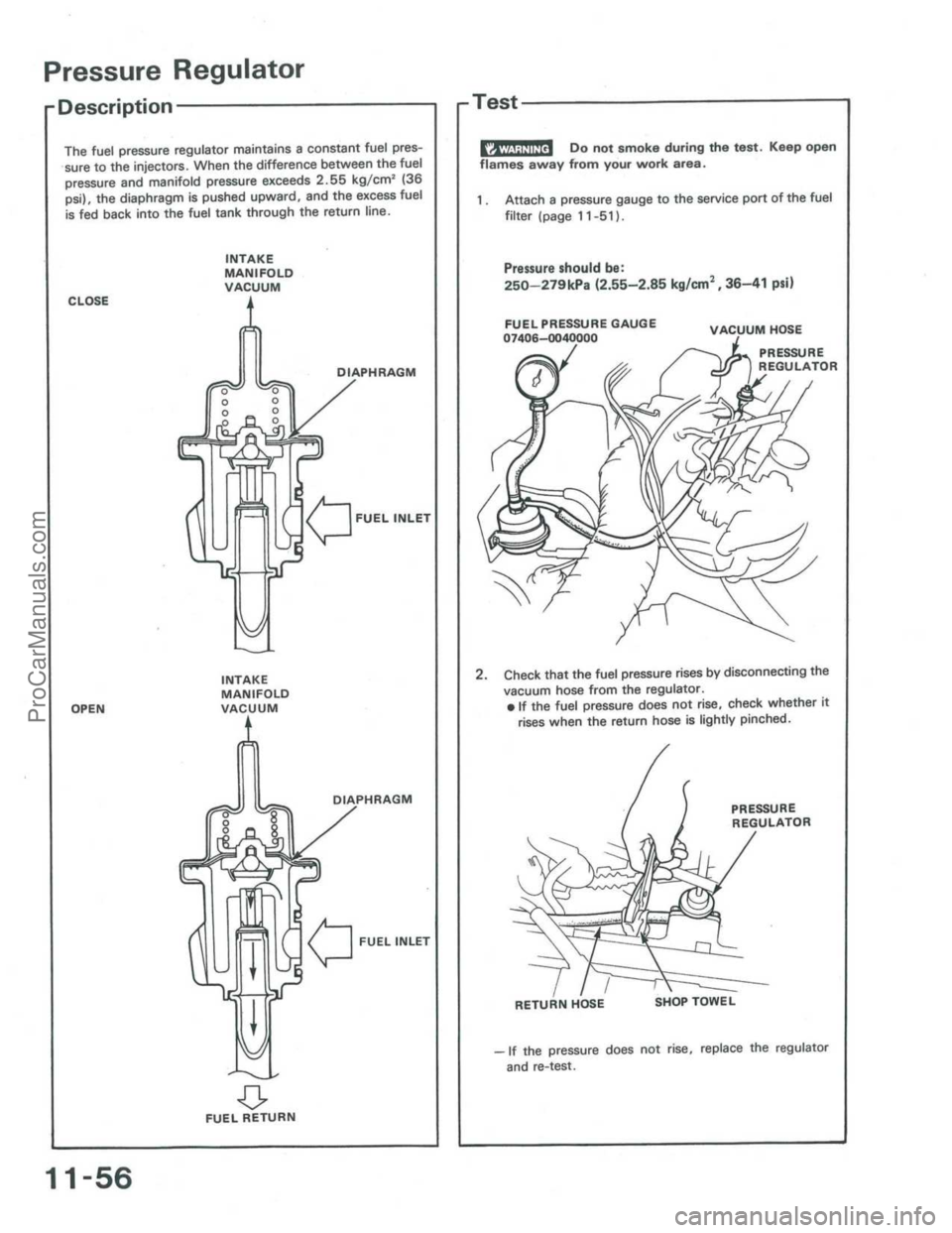 ACURA INTEGRA 1986  Service Repair Manual ProCarManuals.com 