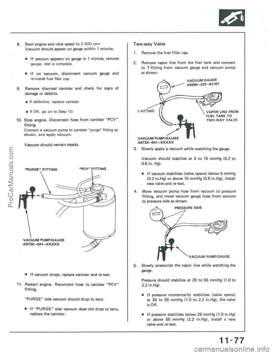 ACURA INTEGRA 1986  Service Repair Manual ProCarManuals.com 