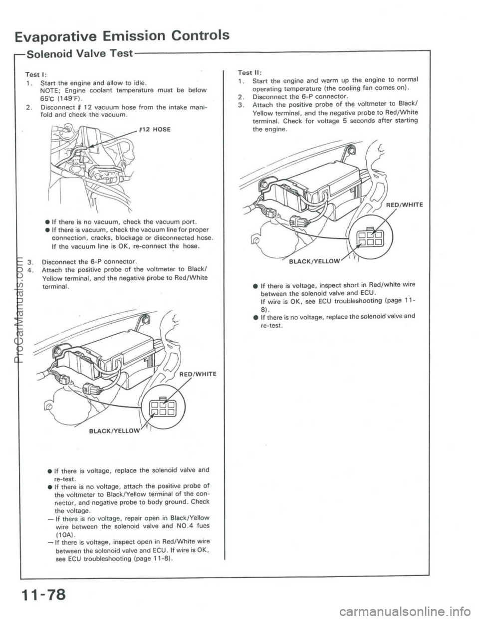 ACURA INTEGRA 1986  Service Repair Manual ProCarManuals.com 