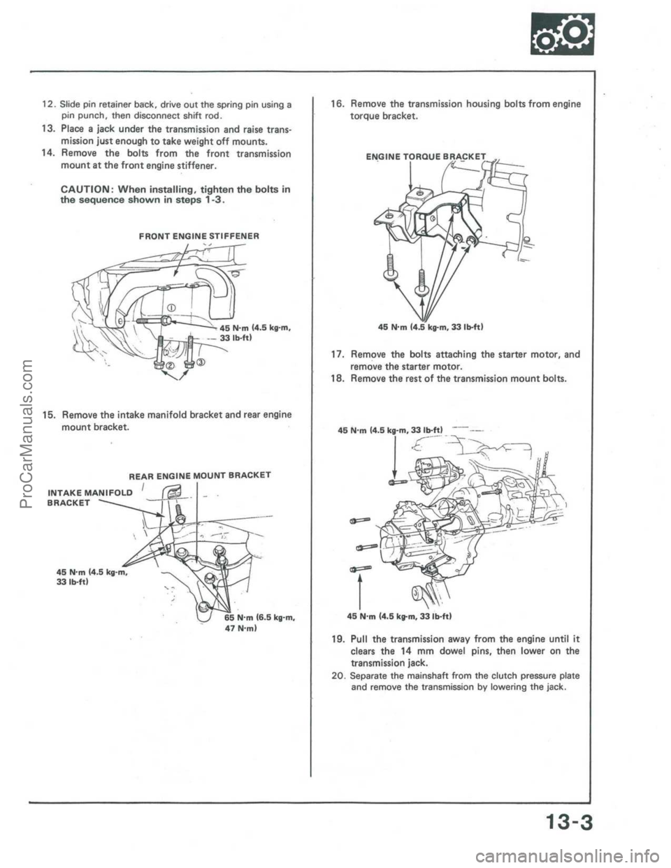 ACURA INTEGRA 1986 Service Repair Manual ProCarManuals.com ACURA INTEGRA 1986 Service Repair Manual ProCarManuals.com