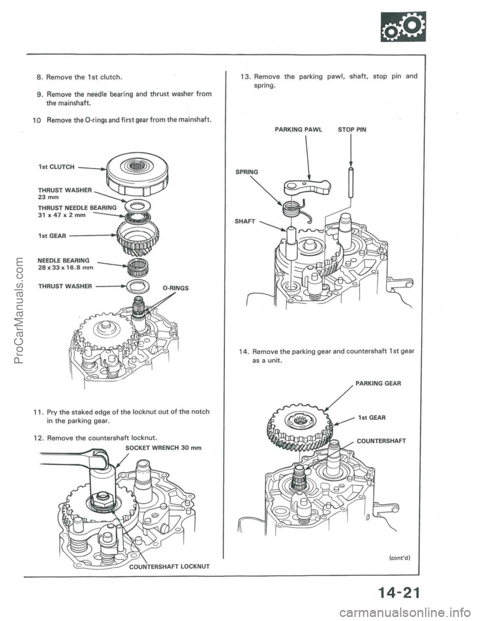 ACURA INTEGRA 1986 Service Repair Manual ProCarManuals.com ACURA INTEGRA 1986 Service Repair Manual ProCarManuals.com