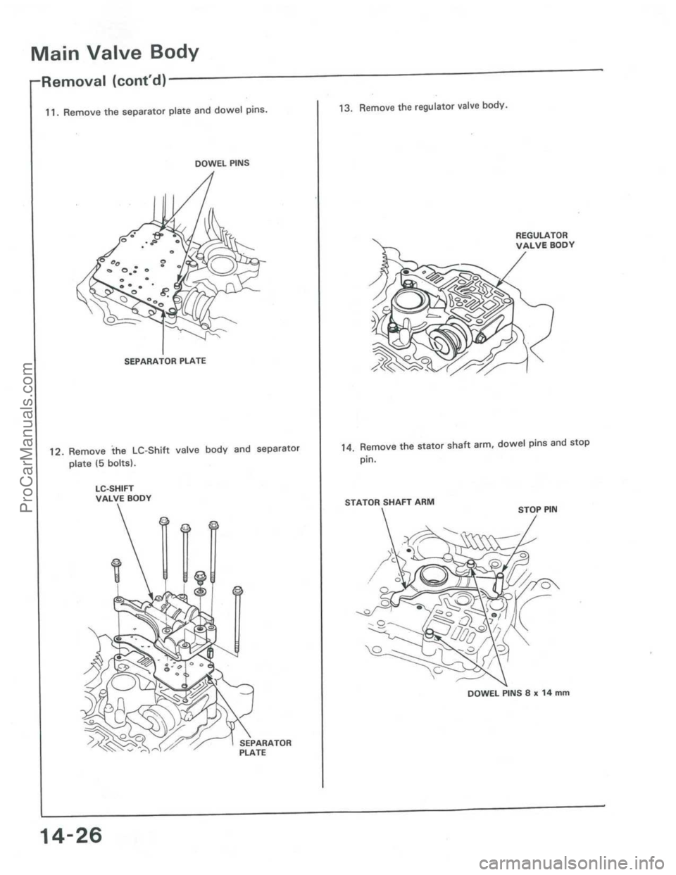 ACURA INTEGRA 1986 Service Repair Manual ProCarManuals.com ACURA INTEGRA 1986 Service Repair Manual ProCarManuals.com