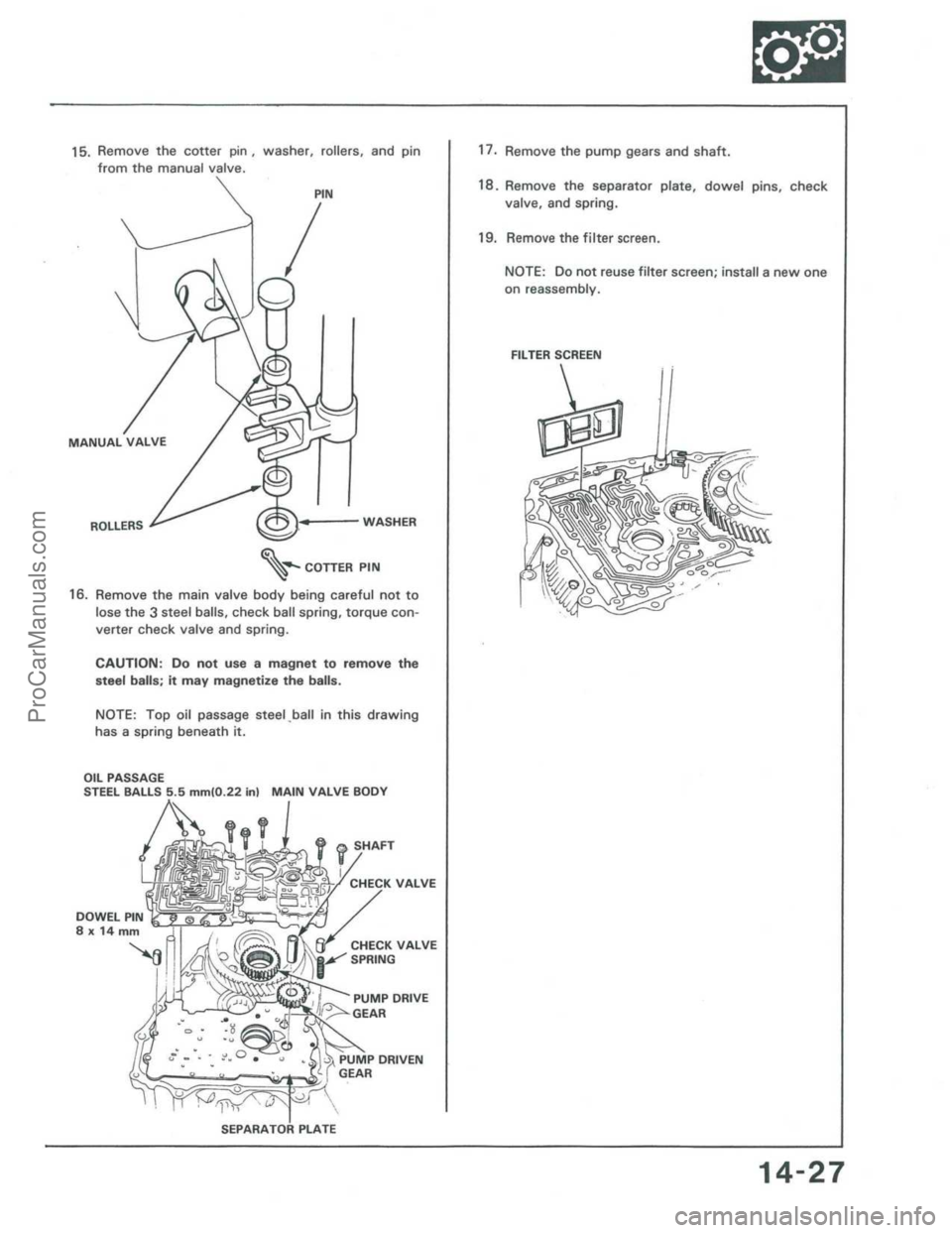 ACURA INTEGRA 1986 Service Repair Manual ProCarManuals.com ACURA INTEGRA 1986 Service Repair Manual ProCarManuals.com