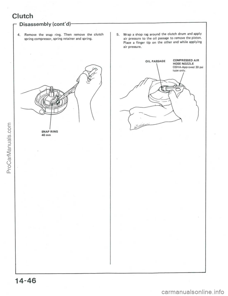 ACURA INTEGRA 1986  Service Repair Manual ProCarManuals.com 