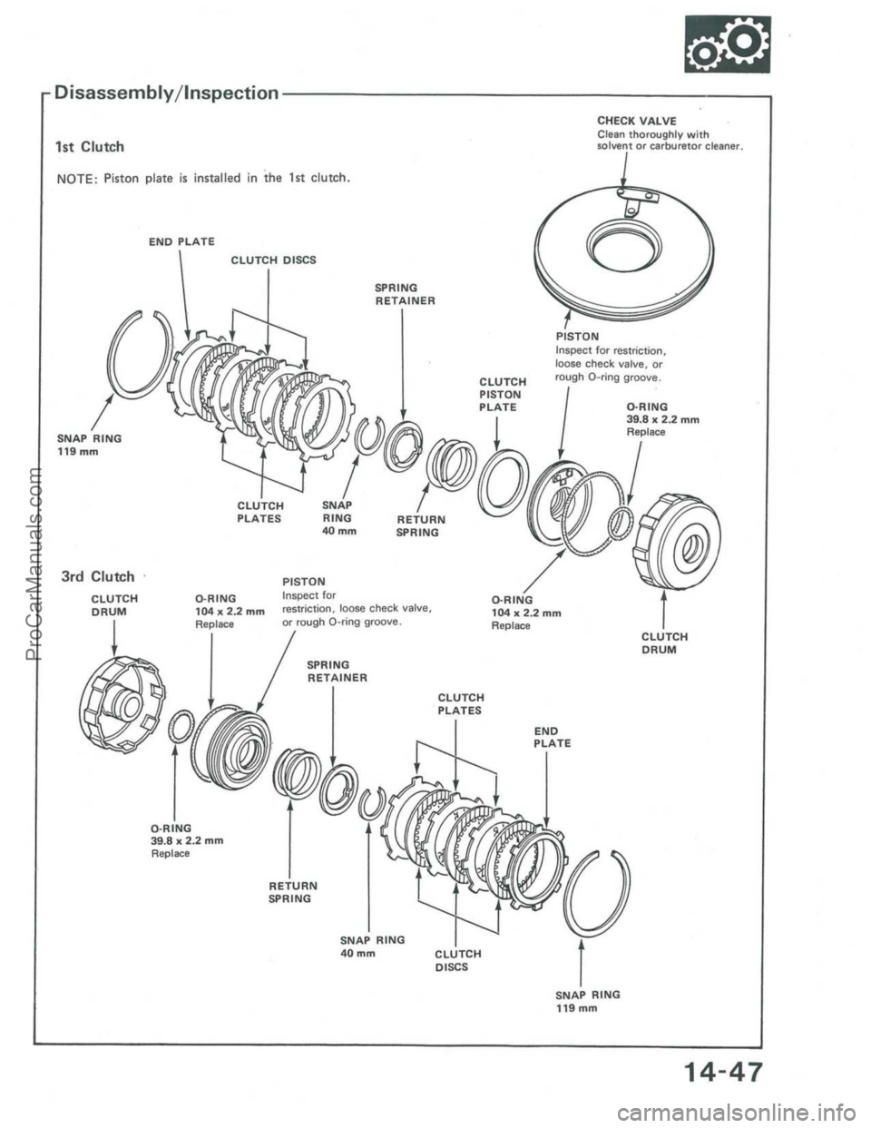 ACURA INTEGRA 1986  Service Repair Manual ProCarManuals.com 