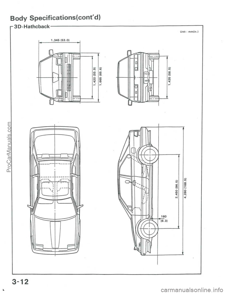 ACURA INTEGRA 1986  Service Owners Manual ProCarManuals.com 