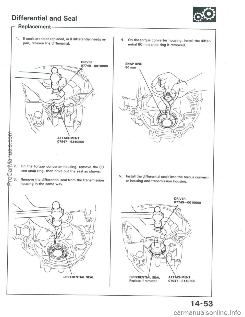 ACURA INTEGRA 1986  Service Repair Manual ProCarManuals.com 