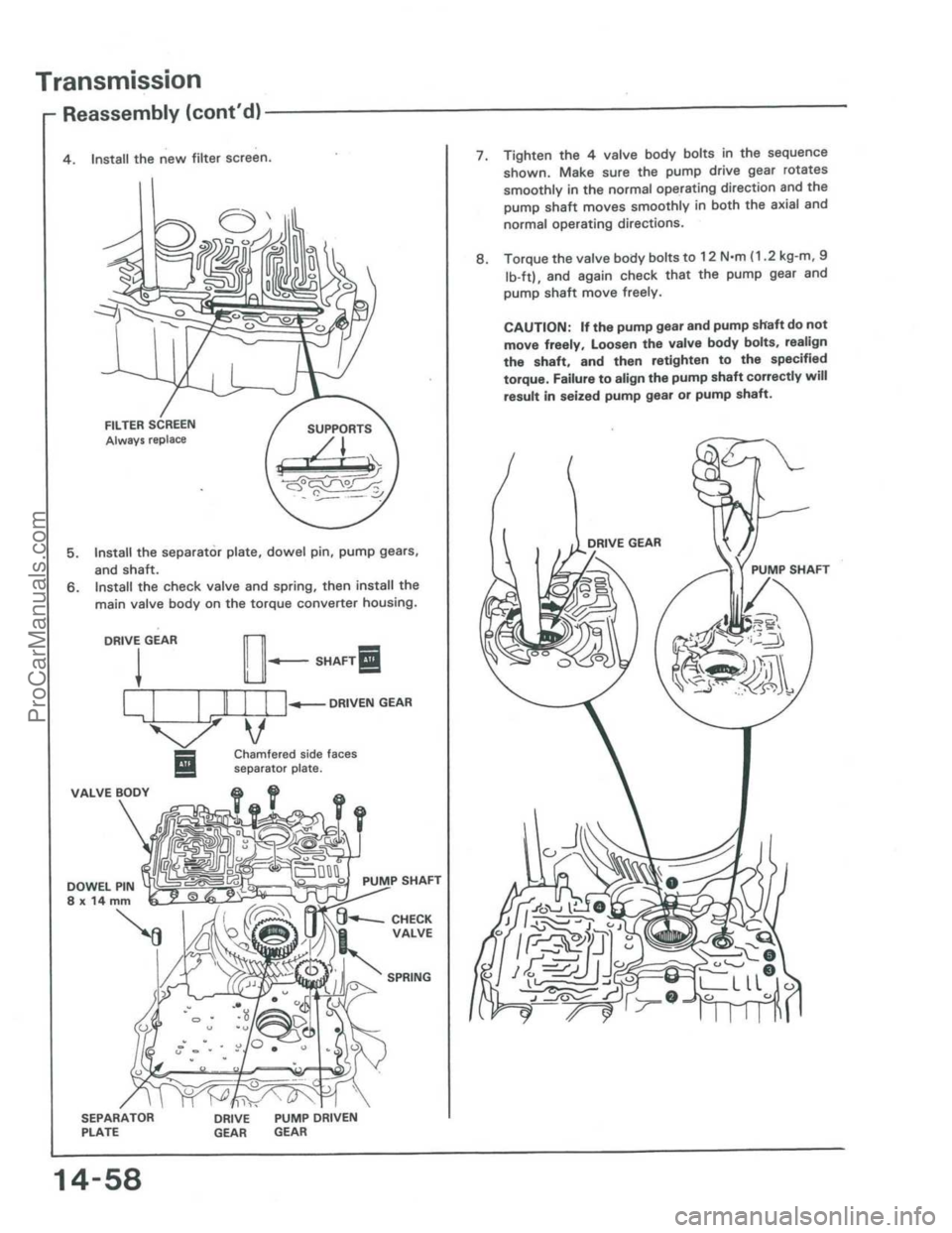 ACURA INTEGRA 1986  Service Repair Manual ProCarManuals.com 