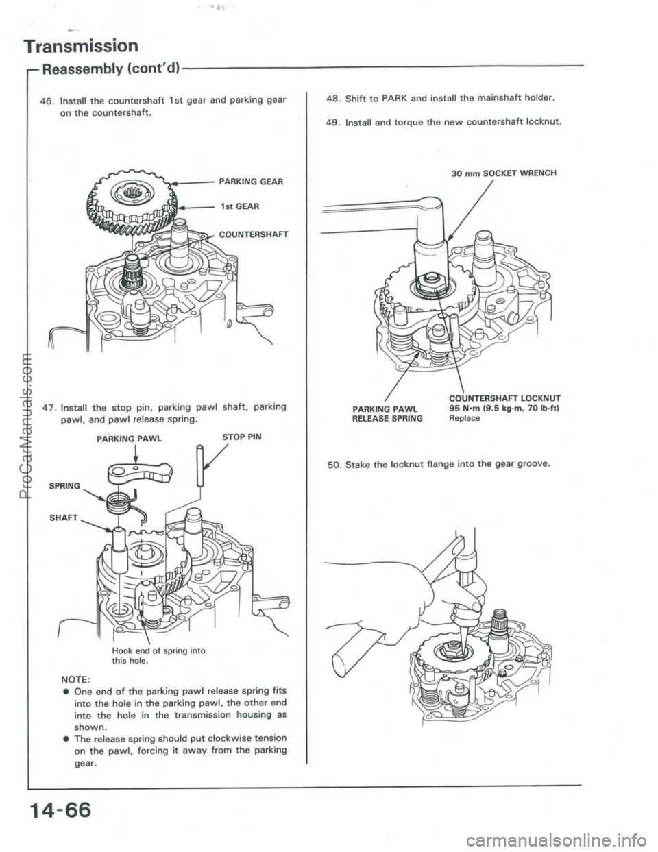 ACURA INTEGRA 1986  Service Repair Manual ProCarManuals.com 