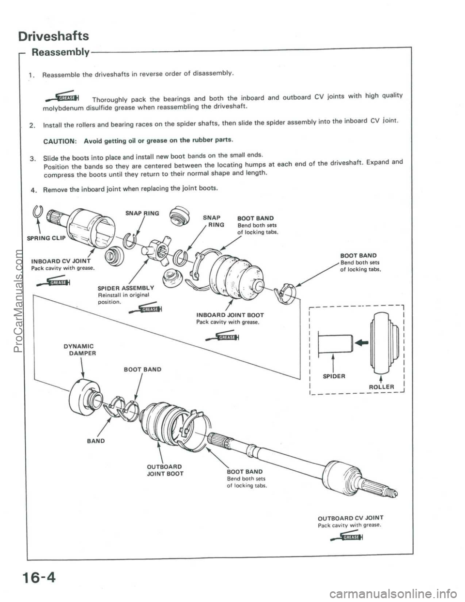 ACURA INTEGRA 1986  Service Repair Manual ProCarManuals.com 