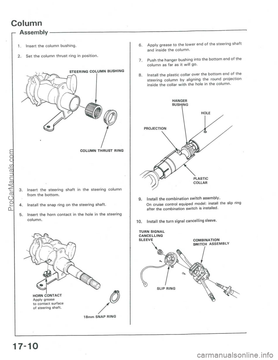 ACURA INTEGRA 1986 Service Repair Manual ProCarManuals.com ACURA INTEGRA 1986 Service Repair Manual ProCarManuals.com