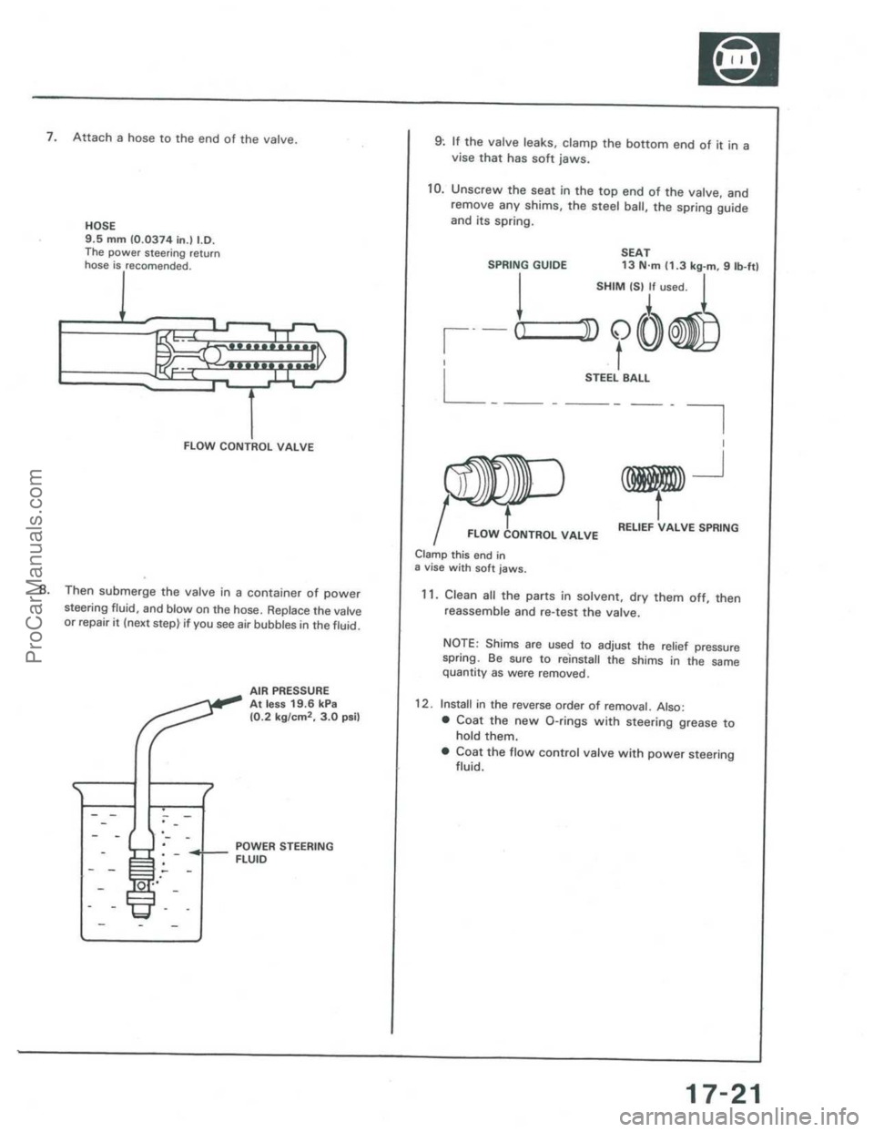 ACURA INTEGRA 1986  Service Repair Manual ProCarManuals.com 