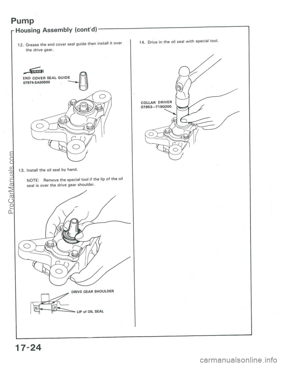 ACURA INTEGRA 1986  Service Repair Manual ProCarManuals.com 