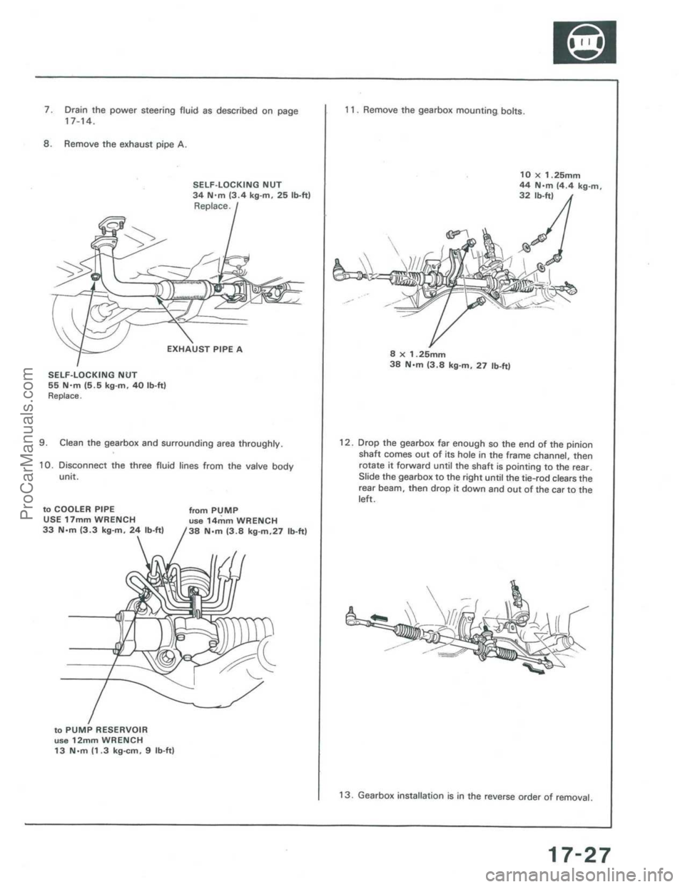 ACURA INTEGRA 1986  Service Repair Manual ProCarManuals.com 