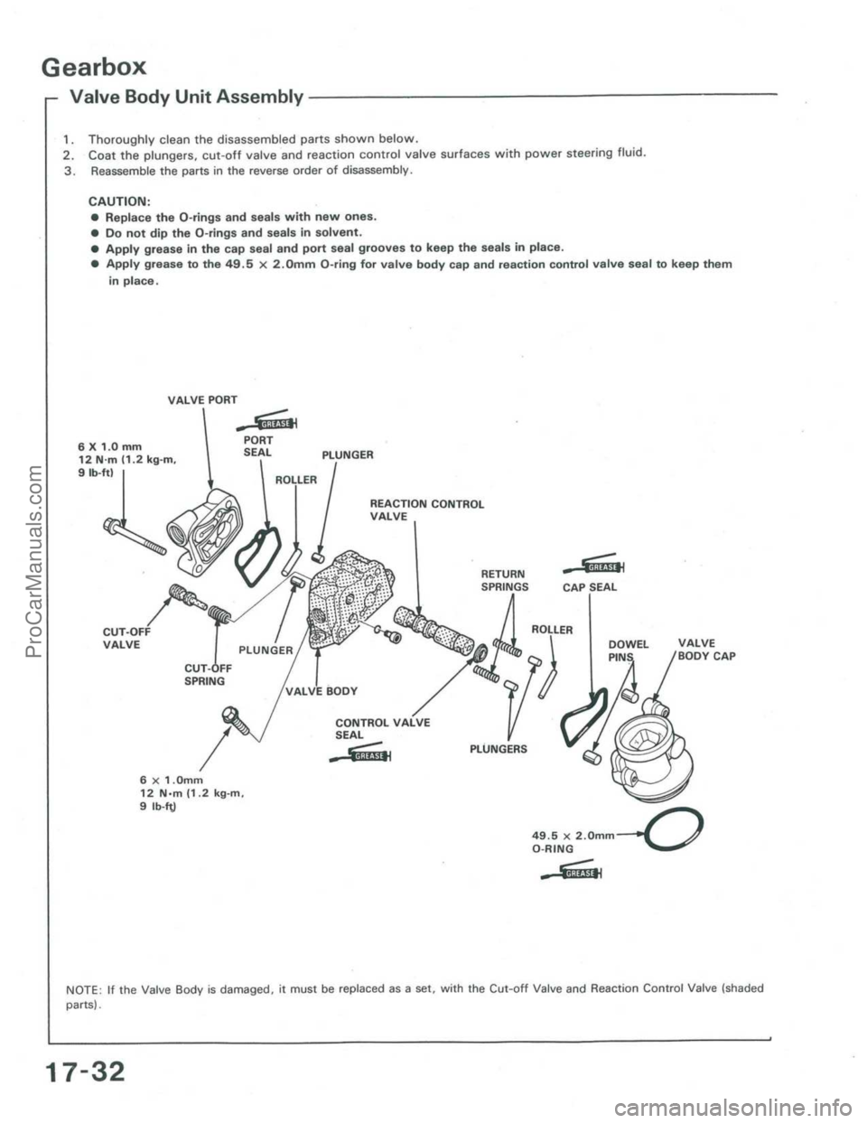 ACURA INTEGRA 1986  Service Repair Manual ProCarManuals.com 