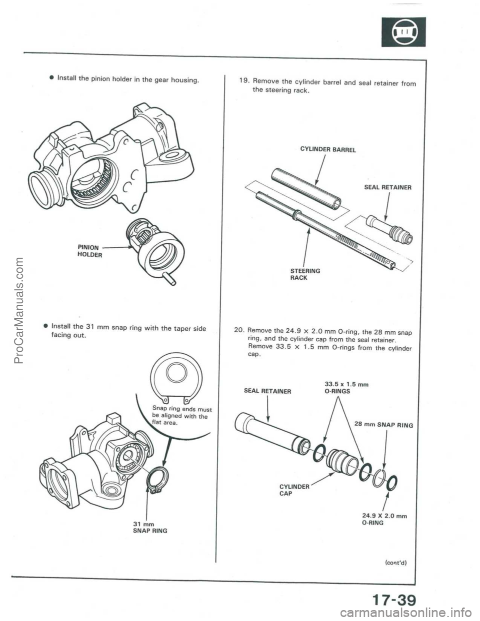 ACURA INTEGRA 1986 Service Repair Manual ProCarManuals.com ACURA INTEGRA 1986 Service Repair Manual ProCarManuals.com