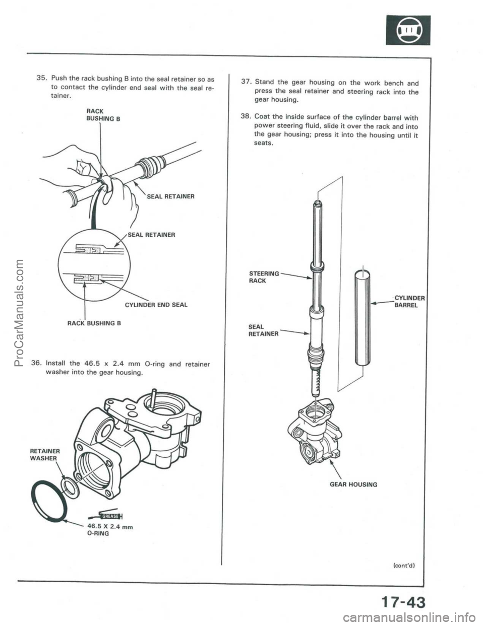 ACURA INTEGRA 1986 Service Repair Manual ProCarManuals.com ACURA INTEGRA 1986 Service Repair Manual ProCarManuals.com