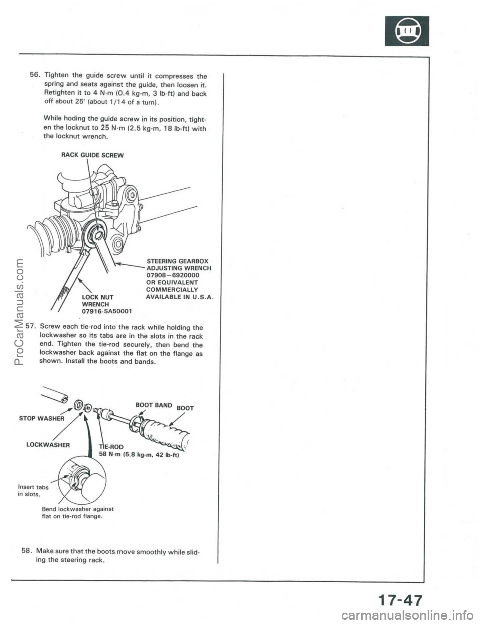 ACURA INTEGRA 1986  Service Repair Manual ProCarManuals.com 