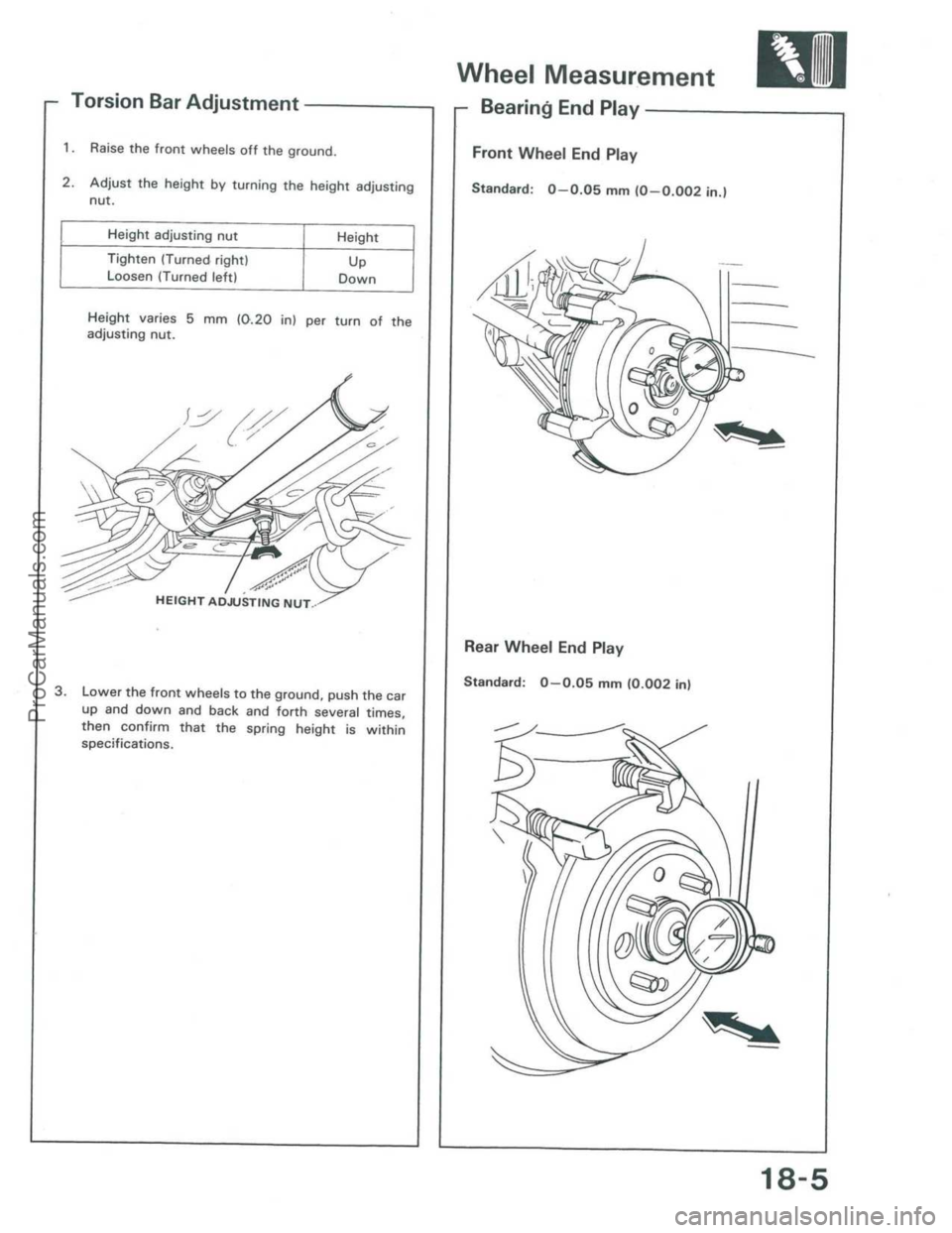 ACURA INTEGRA 1986  Service Repair Manual ProCarManuals.com 