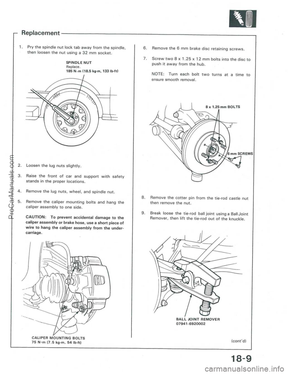 ACURA INTEGRA 1986 Service Repair Manual ProCarManuals.com ACURA INTEGRA 1986 Service Repair Manual ProCarManuals.com