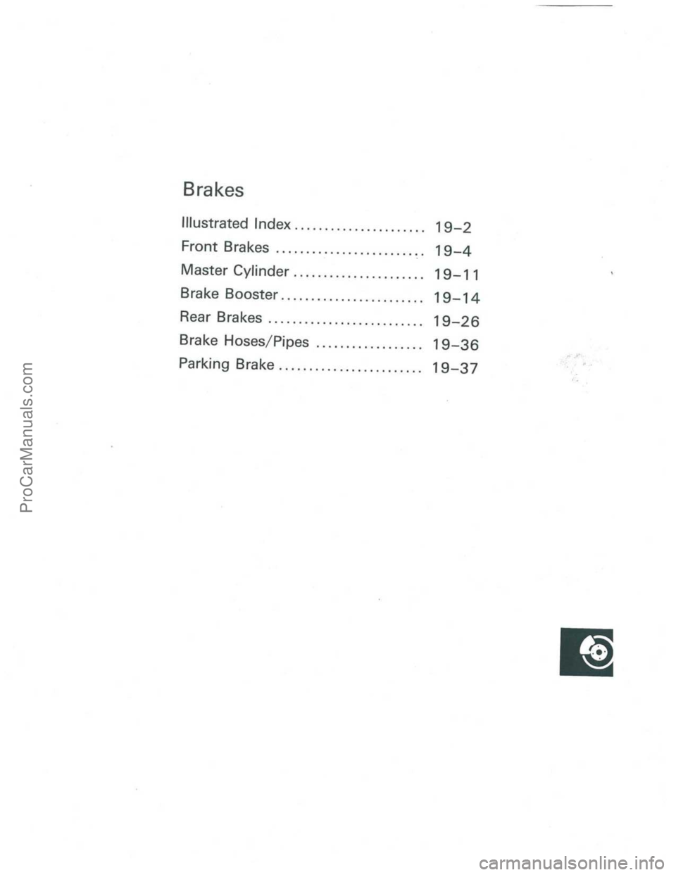 ACURA INTEGRA 1986  Service Repair Manual ProCarManuals.com 