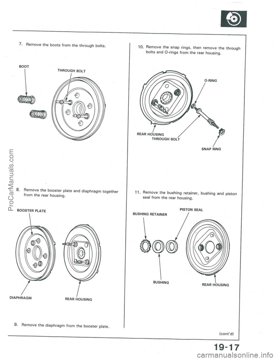 ACURA INTEGRA 1986  Service Repair Manual ProCarManuals.com 