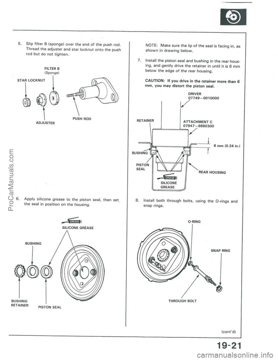 ACURA INTEGRA 1986  Service Repair Manual ProCarManuals.com 