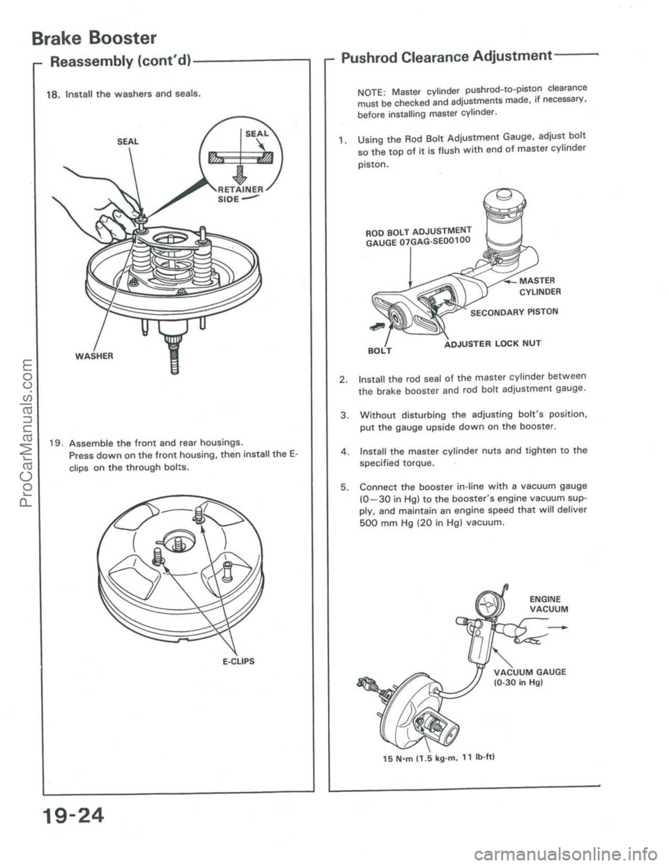 ACURA INTEGRA 1986  Service Repair Manual ProCarManuals.com 