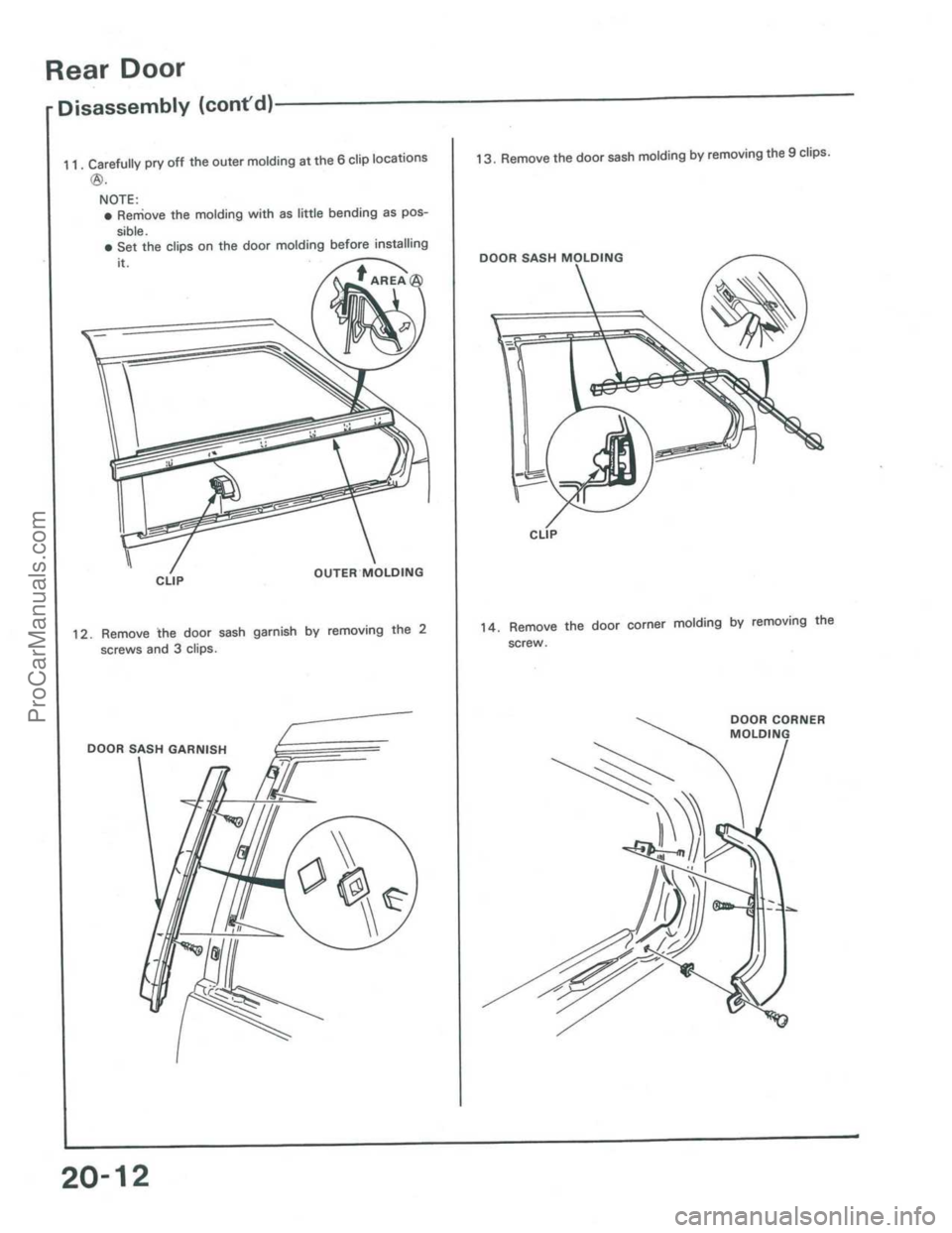 ACURA INTEGRA 1986 Service Repair Manual ProCarManuals.com ACURA INTEGRA 1986 Service Repair Manual ProCarManuals.com