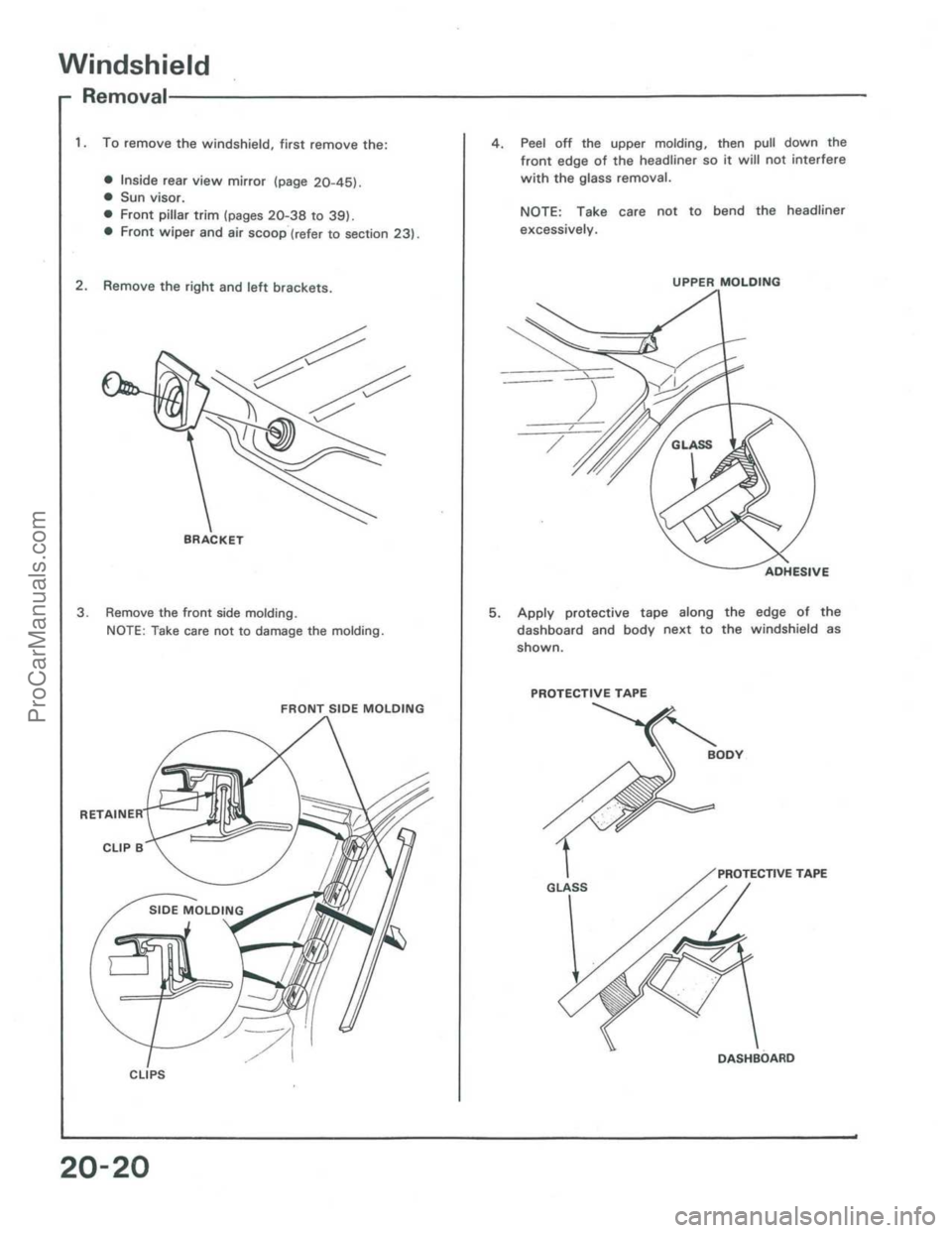 ACURA INTEGRA 1986 Service Repair Manual ProCarManuals.com ACURA INTEGRA 1986 Service Repair Manual ProCarManuals.com