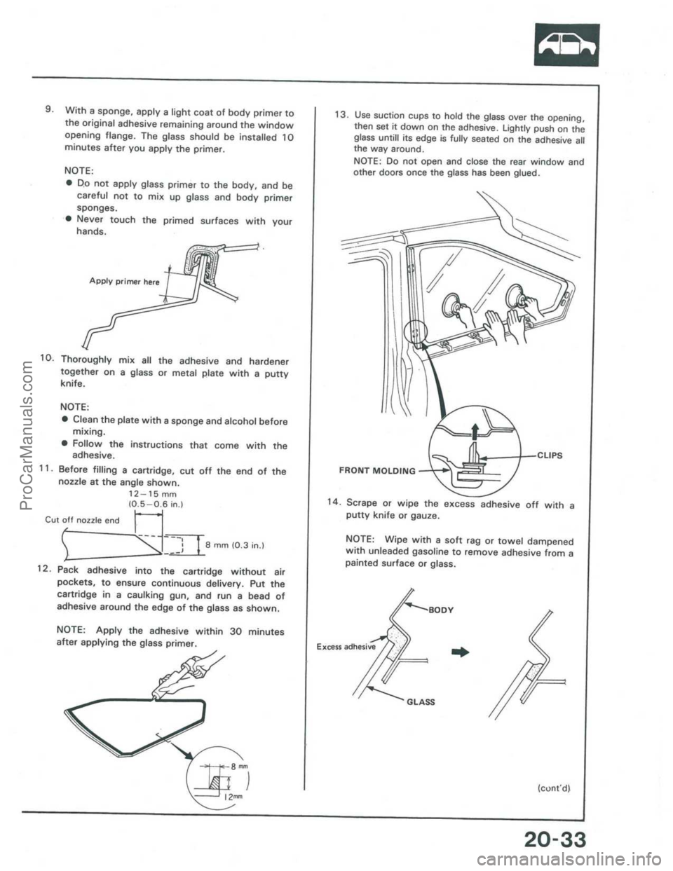 ACURA INTEGRA 1986 Service Repair Manual ProCarManuals.com ACURA INTEGRA 1986 Service Repair Manual ProCarManuals.com