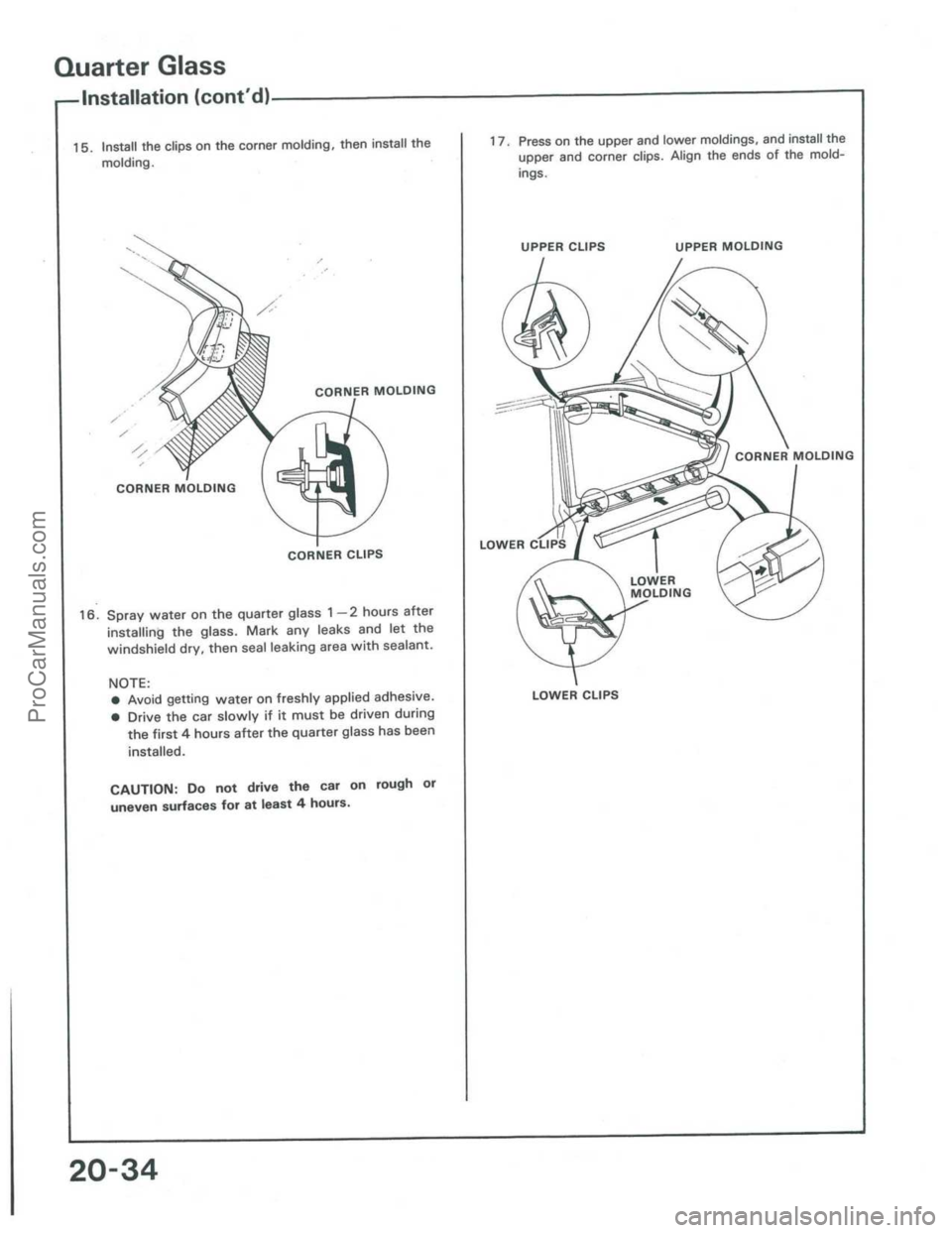 ACURA INTEGRA 1986 Service Repair Manual ProCarManuals.com ACURA INTEGRA 1986 Service Repair Manual ProCarManuals.com