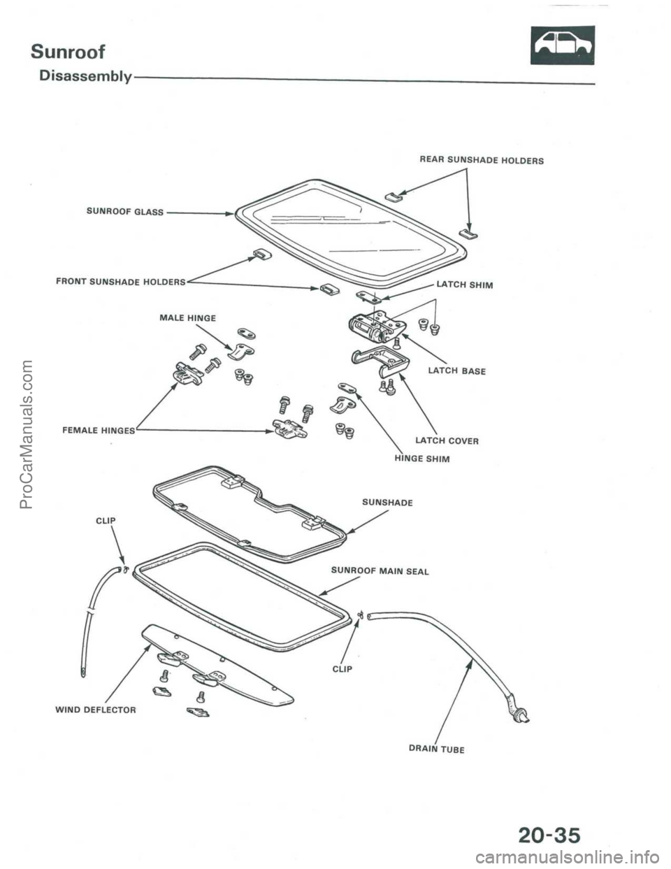ACURA INTEGRA 1986 Service Repair Manual ProCarManuals.com ACURA INTEGRA 1986 Service Repair Manual ProCarManuals.com
