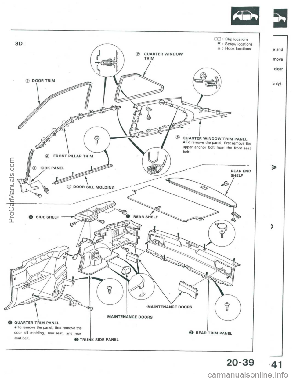 ACURA INTEGRA 1986 Service Repair Manual ProCarManuals.com ACURA INTEGRA 1986 Service Repair Manual ProCarManuals.com