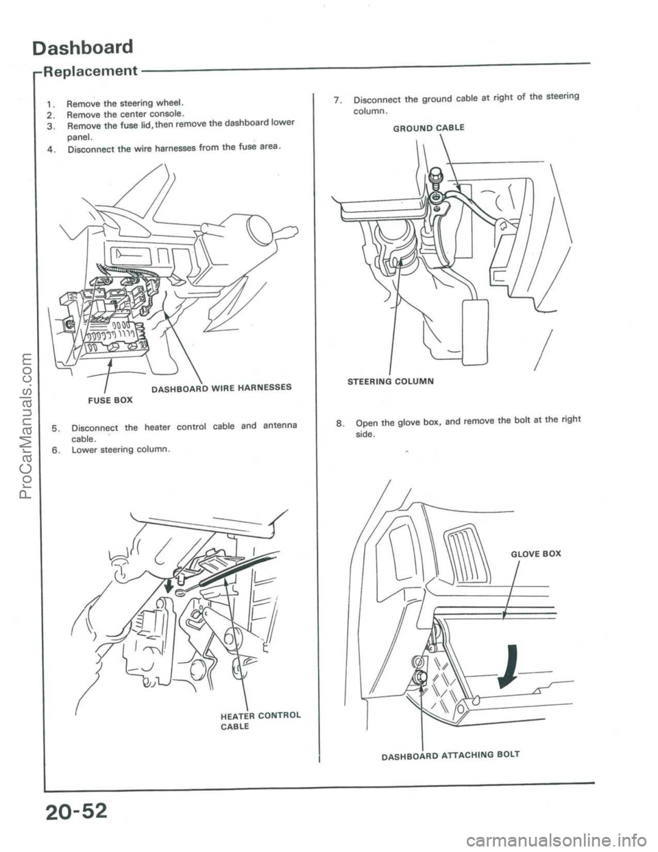 ACURA INTEGRA 1986  Service Repair Manual ProCarManuals.com 