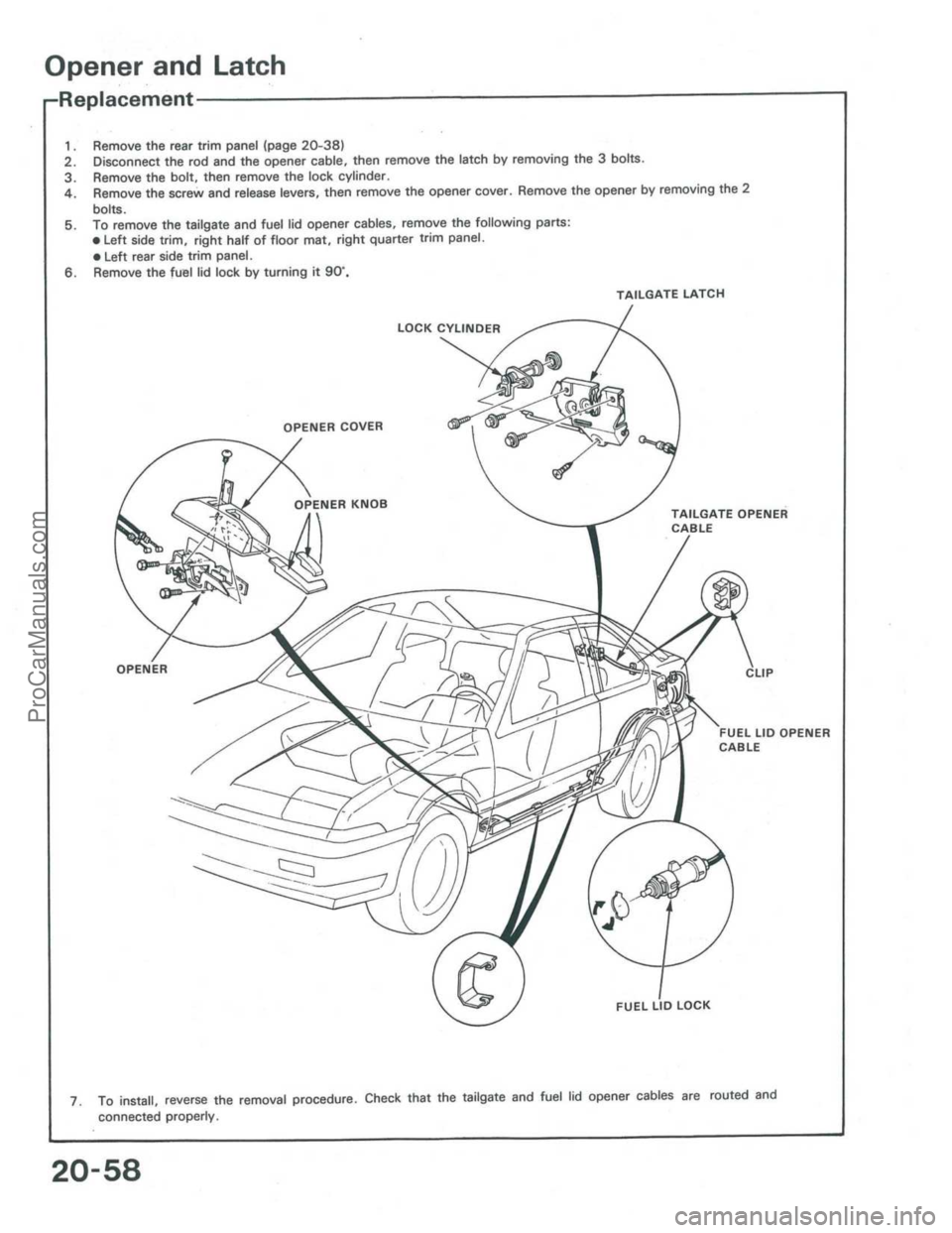 ACURA INTEGRA 1986 Service Repair Manual ProCarManuals.com ACURA INTEGRA 1986 Service Repair Manual ProCarManuals.com