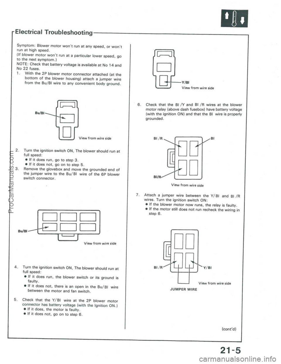 ACURA INTEGRA 1986 Service Repair Manual ProCarManuals.com ACURA INTEGRA 1986 Service Repair Manual ProCarManuals.com