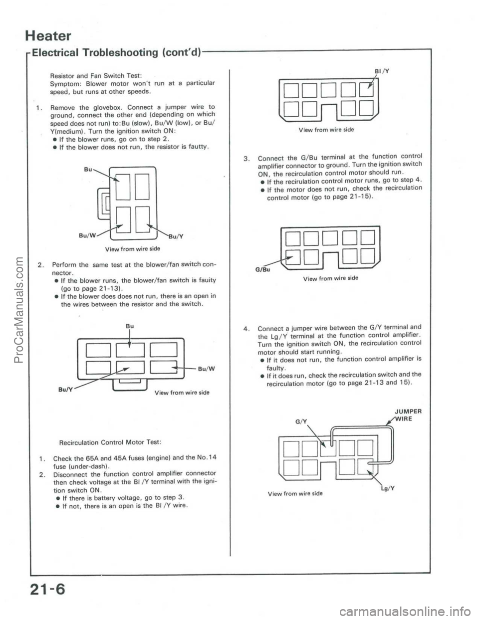 ACURA INTEGRA 1986 Service Repair Manual ProCarManuals.com ACURA INTEGRA 1986 Service Repair Manual ProCarManuals.com