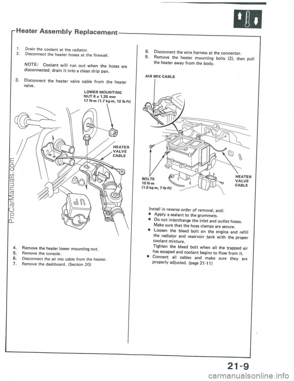 ACURA INTEGRA 1986 Service Repair Manual ProCarManuals.com ACURA INTEGRA 1986 Service Repair Manual ProCarManuals.com