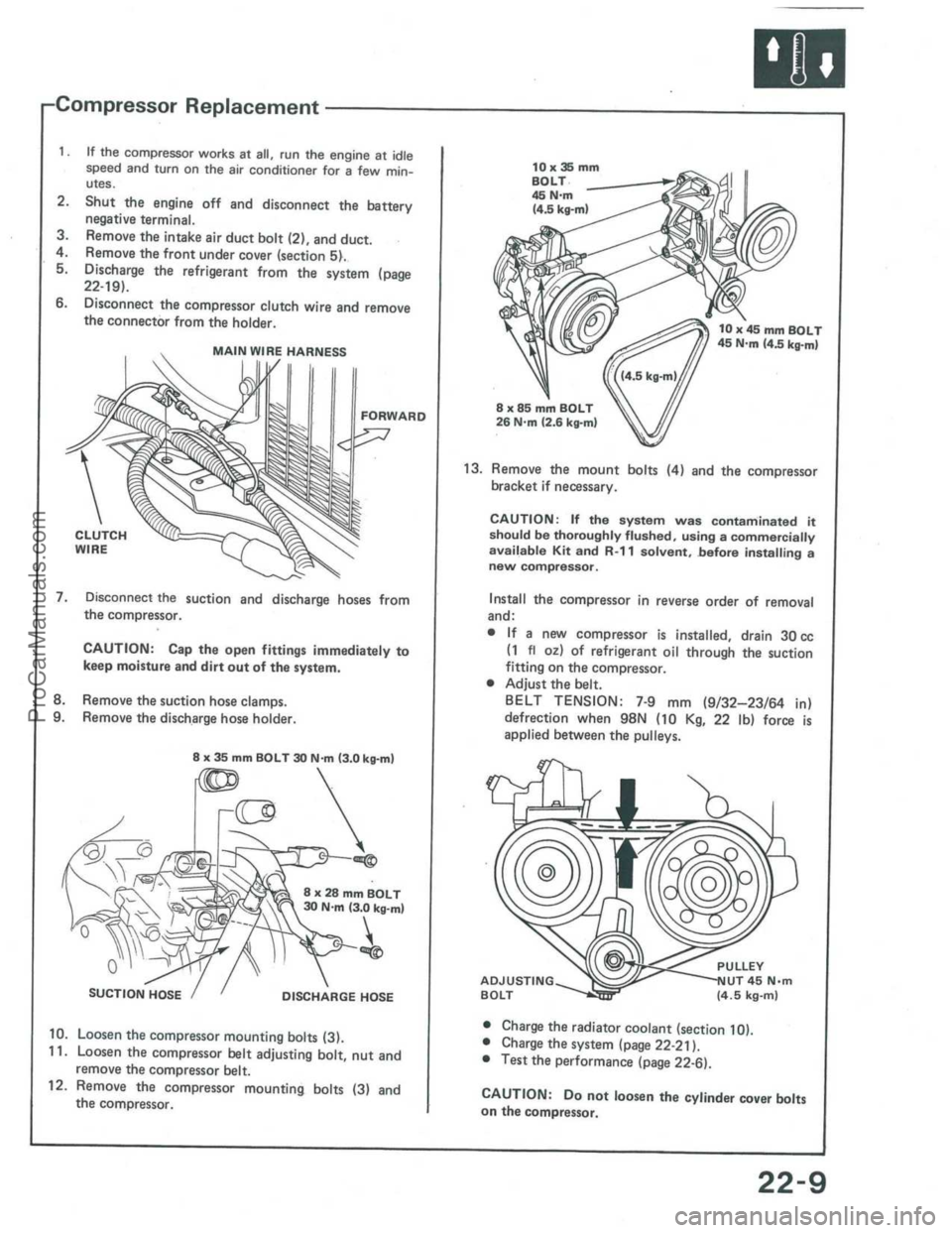 ACURA INTEGRA 1986  Service Repair Manual ProCarManuals.com 